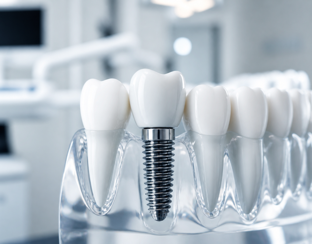 Dantų implantacija
